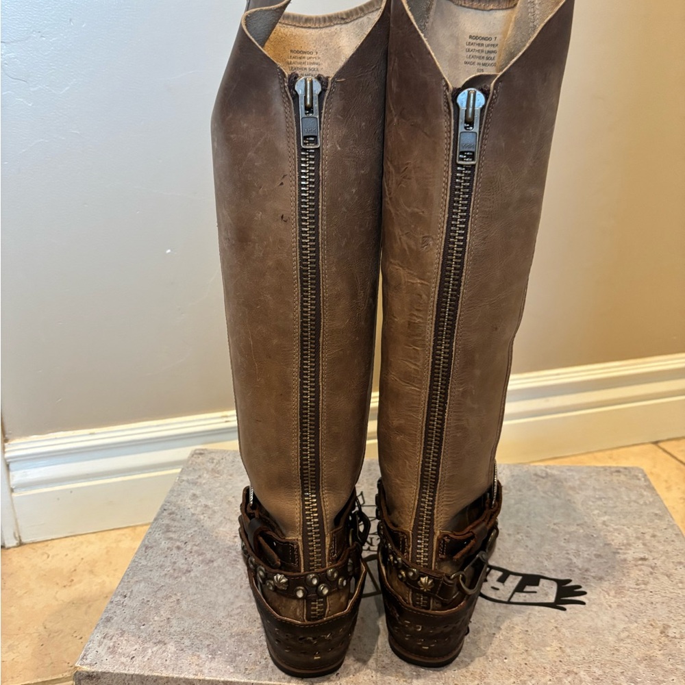 TODAY 🔥 ONLY Freebird  by Steven Rodondo  size 7 Brown Distressed NIB - Picture 5 of 8